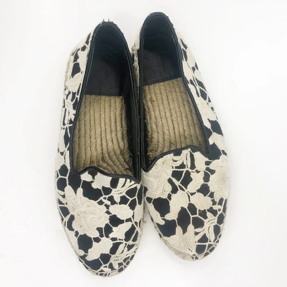 ✅ Cole Haan Palermo Lace Espadrille‎ Loafer, 5.5